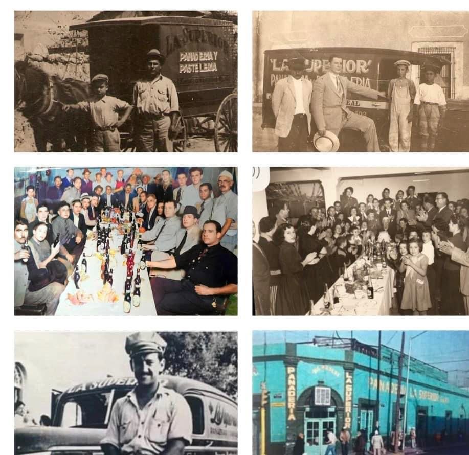 Fotografías antiguas de la Panadería La Superior: repartos, celebraciones y la fachada original